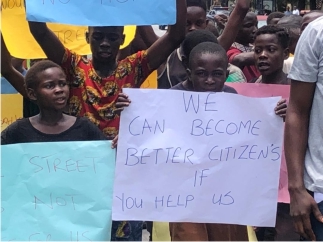 Read more about the article We the People and Street Children in Calabar Protest Government Neglect