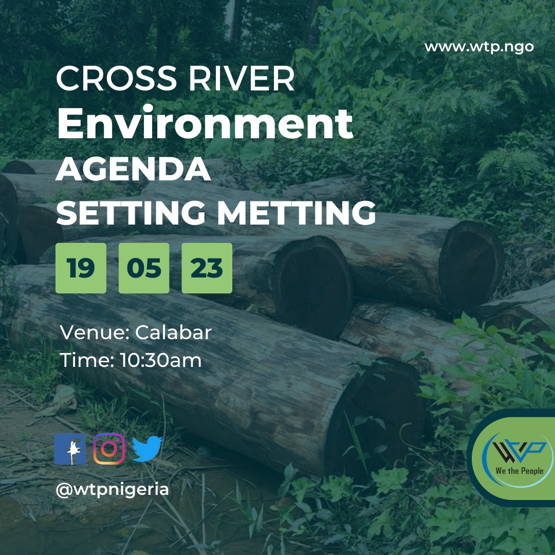 Read more about the article CROSS RIVER ENVIRONMENTAL AGENDA SETTING MEETING