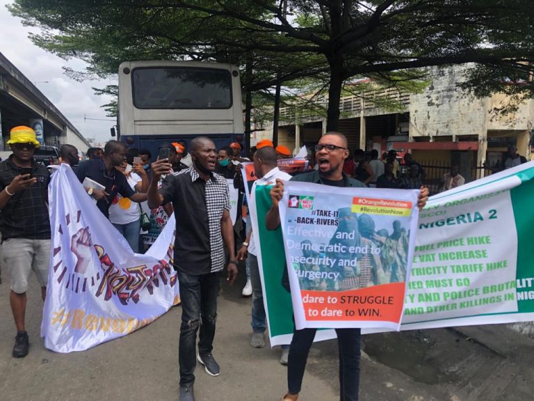 Police Disrupt We the People’s Independence Day Protest on Bad Governance, Insecurity