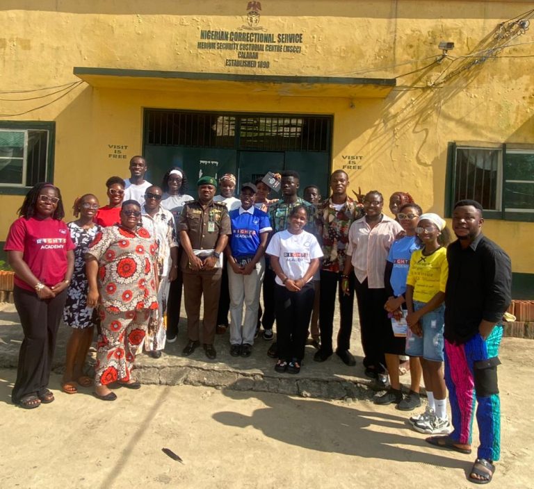 Rights Academy Educational Excursion to Afokang Correctional Centre, Calabar, Cross River State