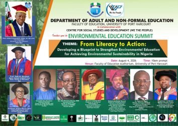 Read more about the article “From Literacy to Action”, We the People and Partners Holds Environmental Education Summit in the University of Port Harcourt